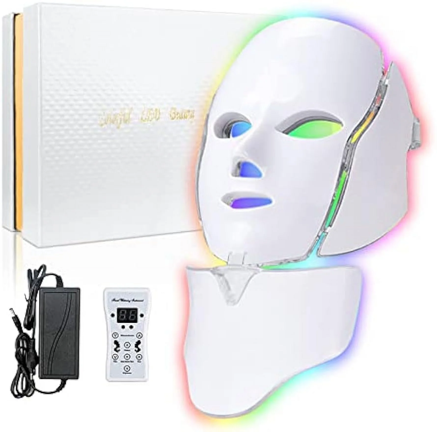 Brittany Worldwide™ LED Face Mask – 7 Colors for Glowing Skin