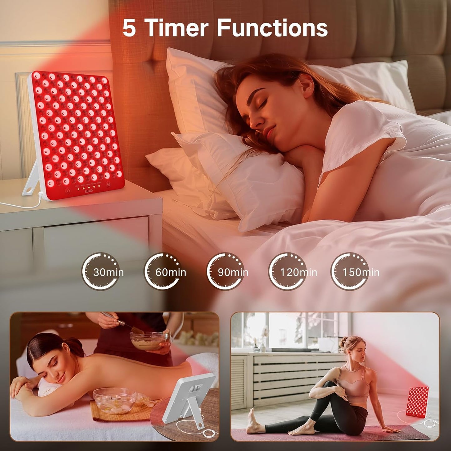 Red Light Therapy Panel β At-Home Skin & Muscle Treatment