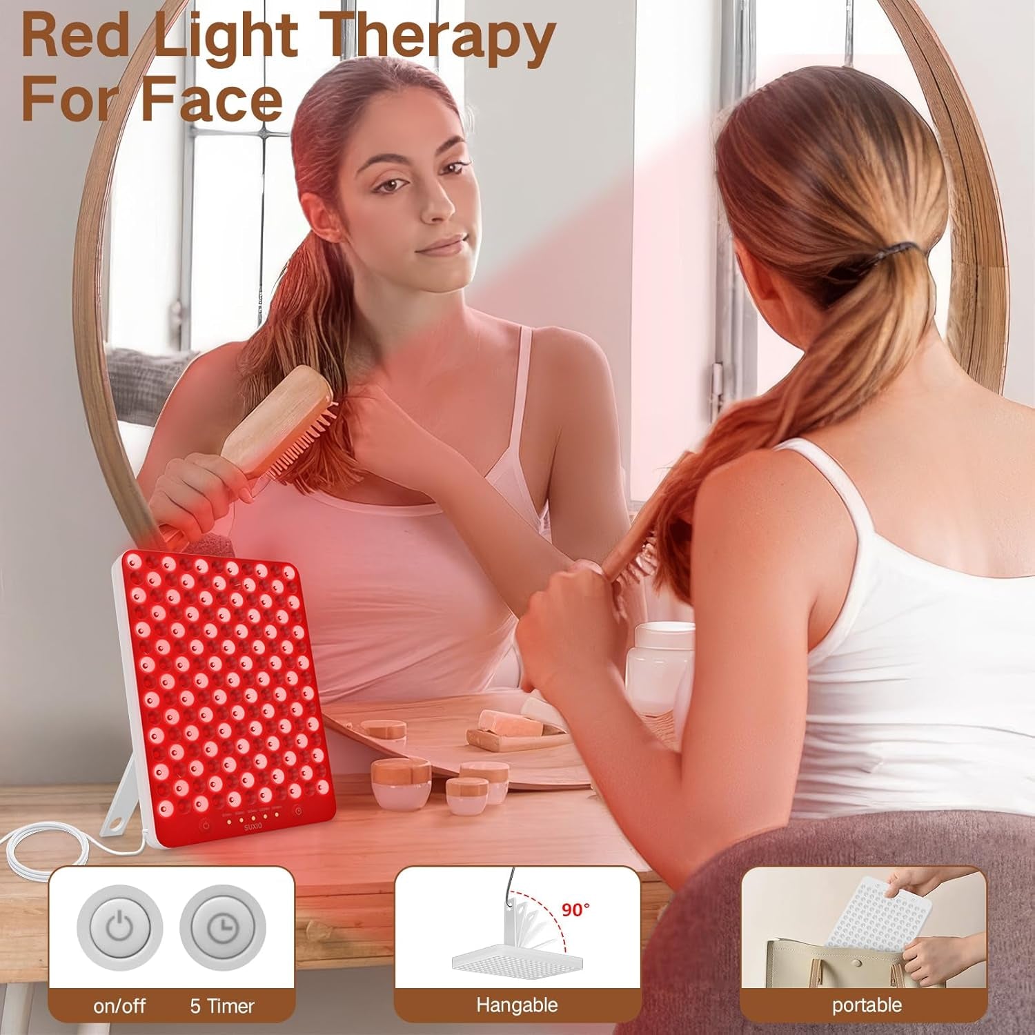 Red Light Therapy Panel β At-Home Skin & Muscle Treatment
