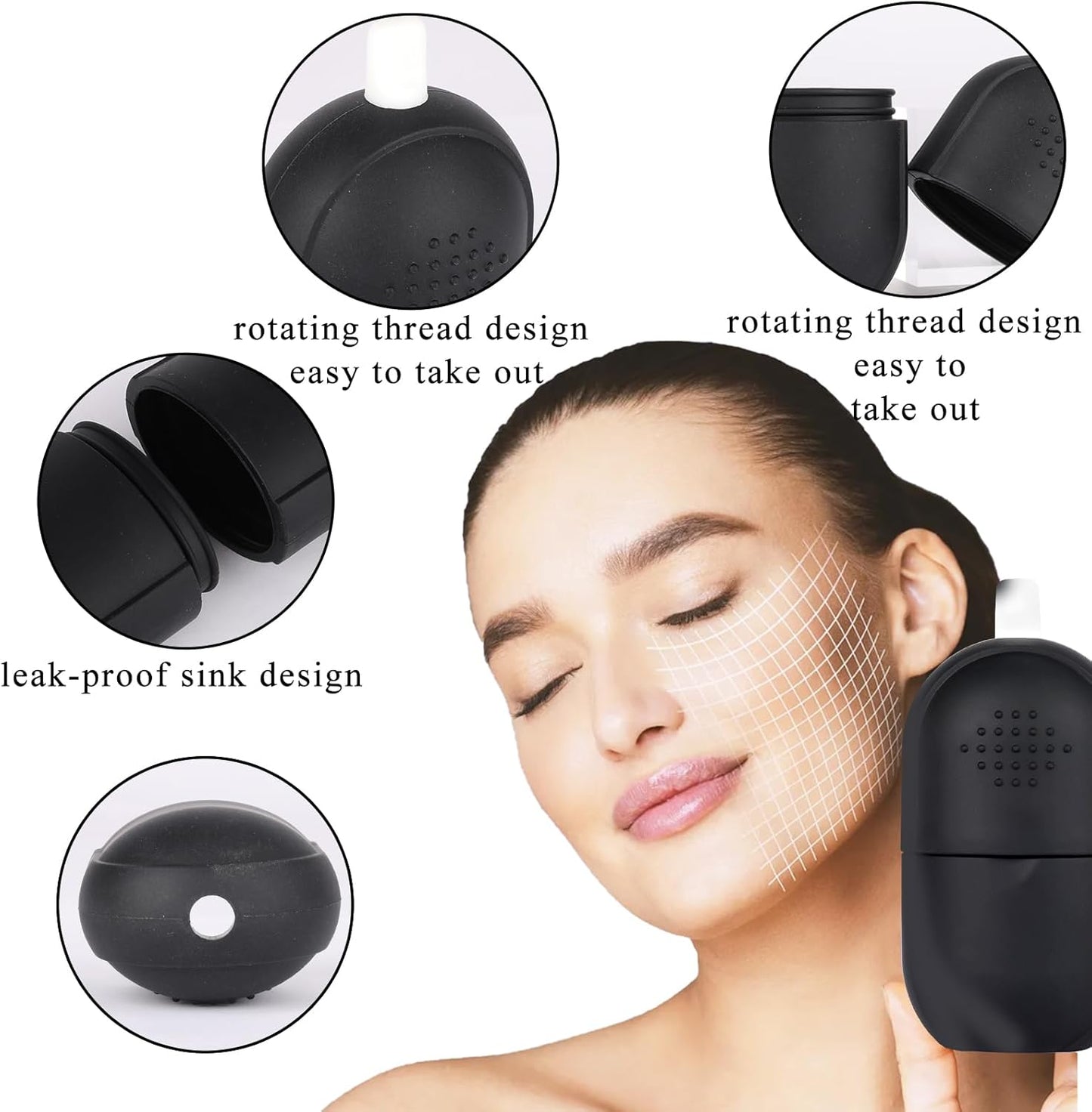 Cool Skin Ice Cube Roller