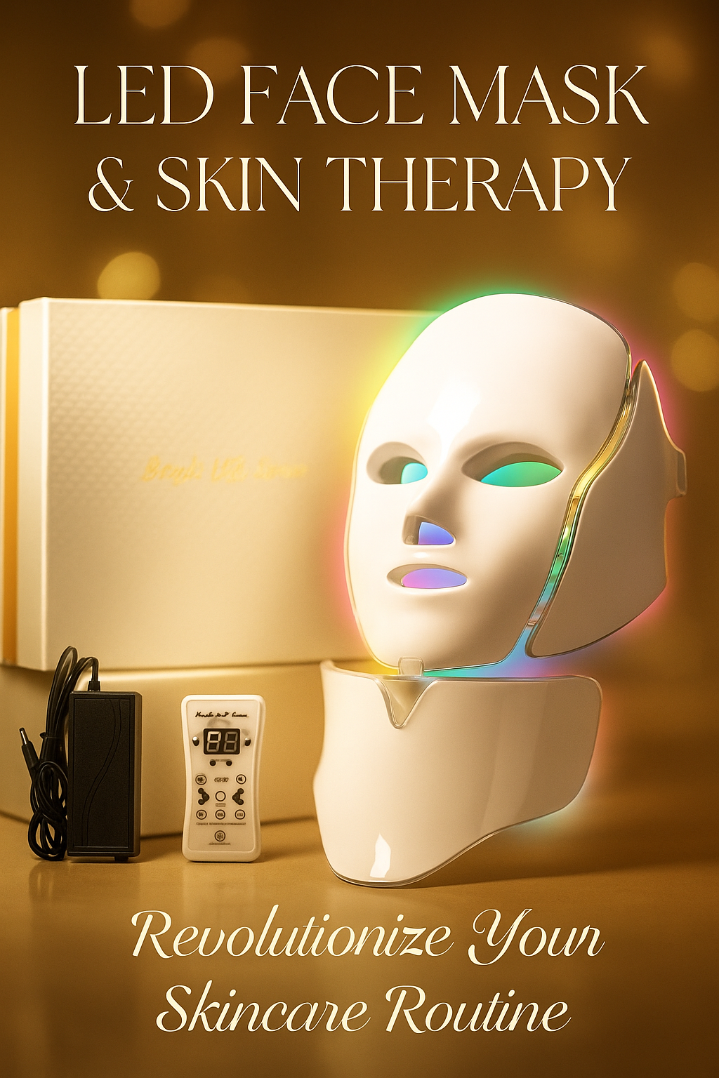 Brittany Worldwide™ LED Face Mask – 7 Colors for Glowing Skin