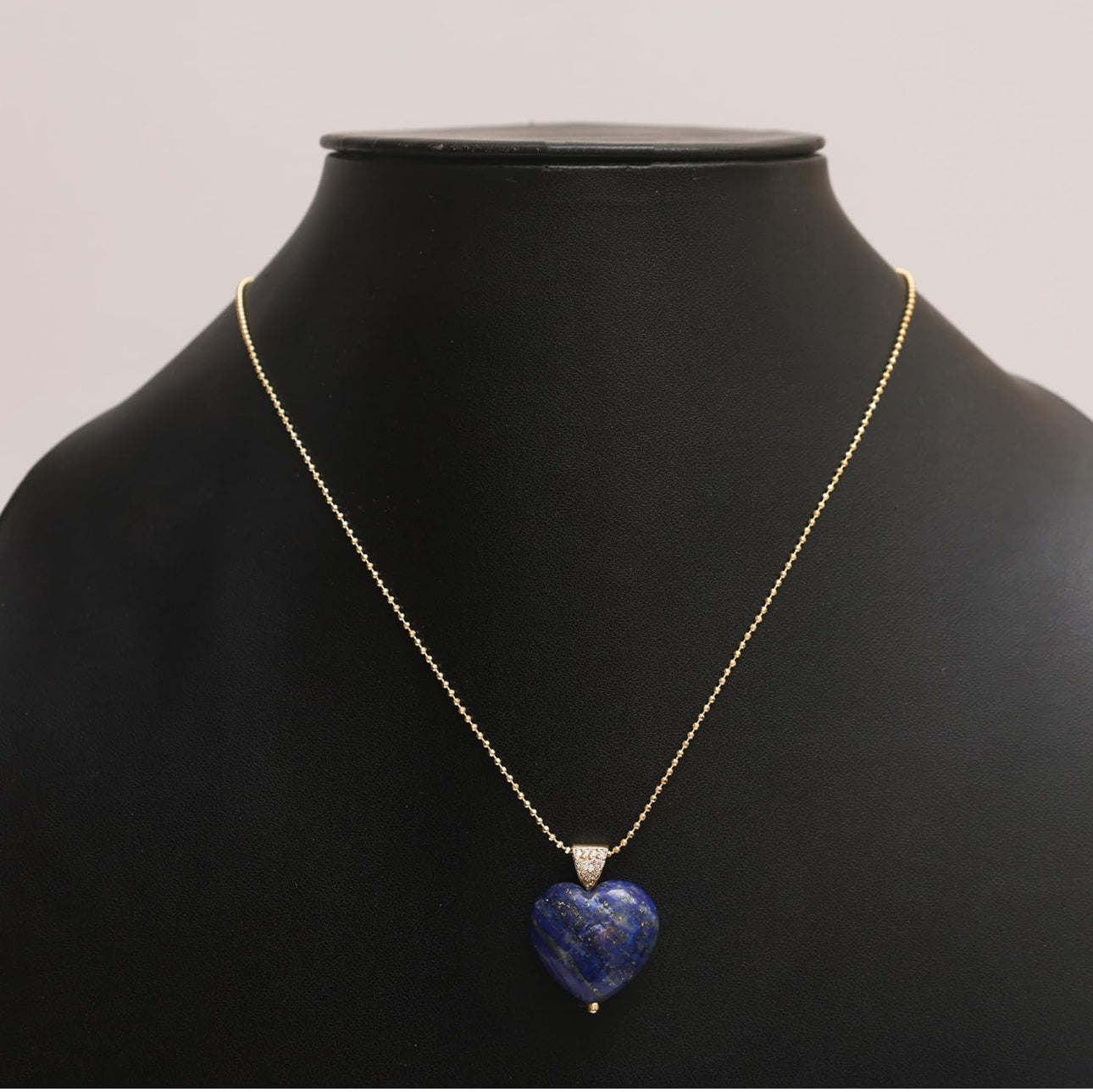 Lapis Lazuli Heart Necklace