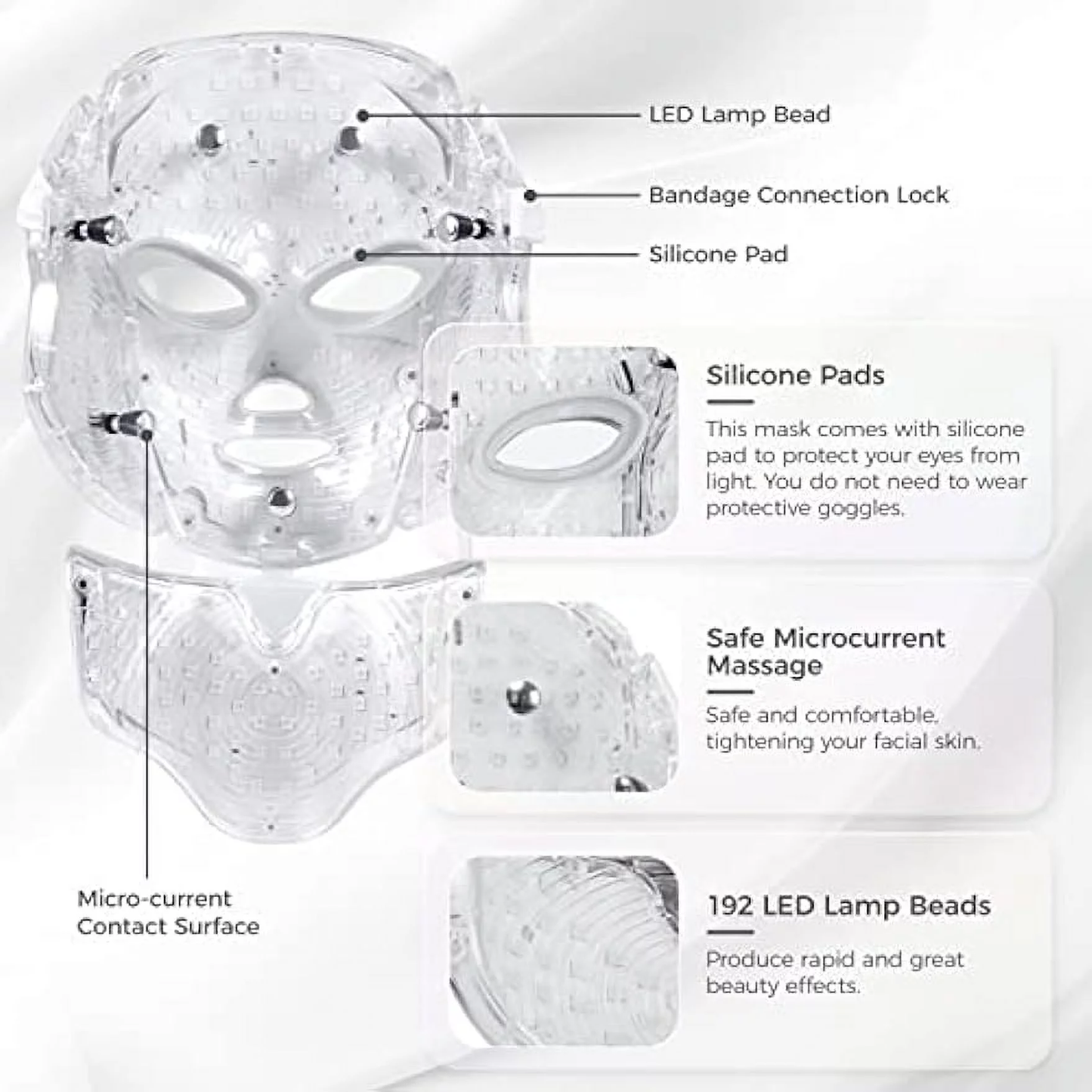 Brittany Worldwide™ LED Face Mask – 7 Colors for Glowing Skin