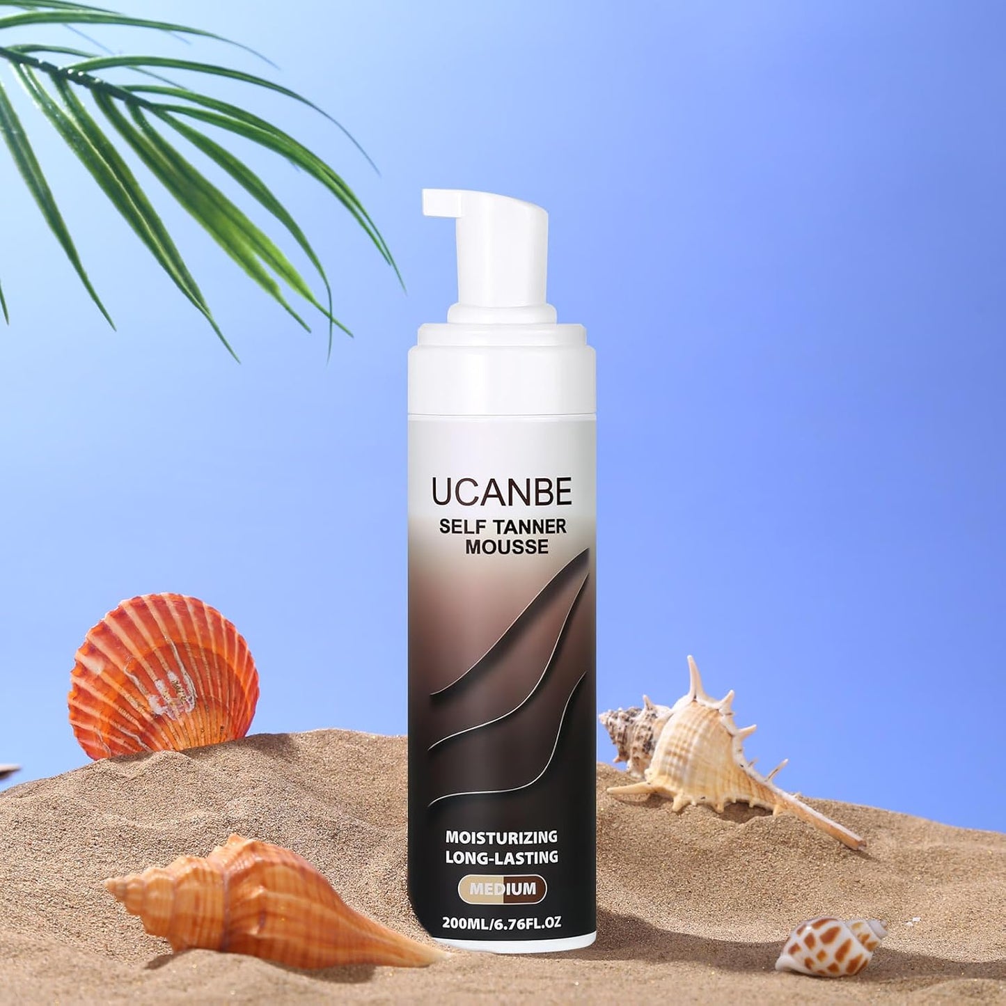 UCANBE Self Tanning Mousse – Sunless Glow, Fast-Drying & Streak-Free