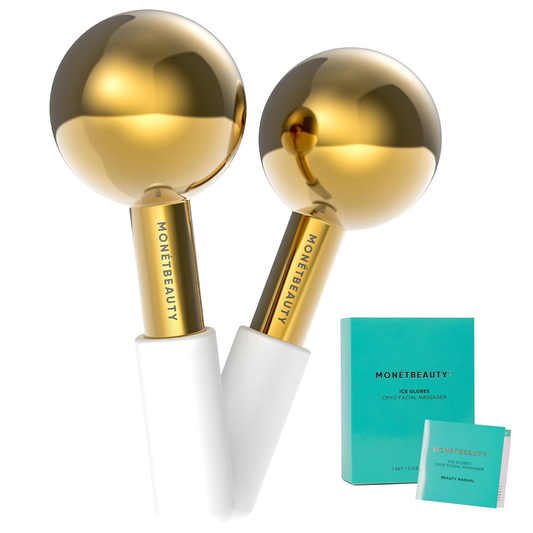 Gold Ice Globes for Radiant Skin