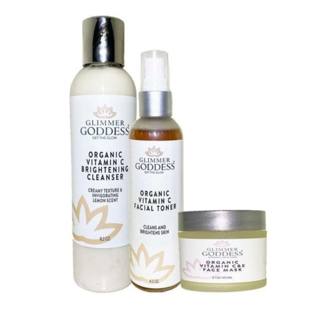 Glimmer Goddess™ 3-Step Glow Set
