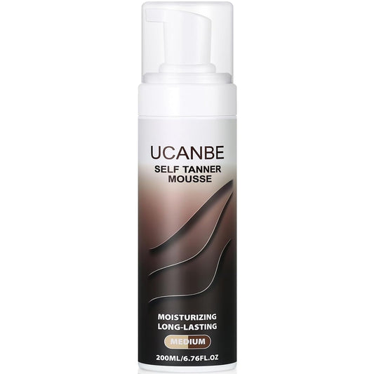 UCANBE Self Tanning Mousse – Sunless Glow, Fast-Drying & Streak-Free