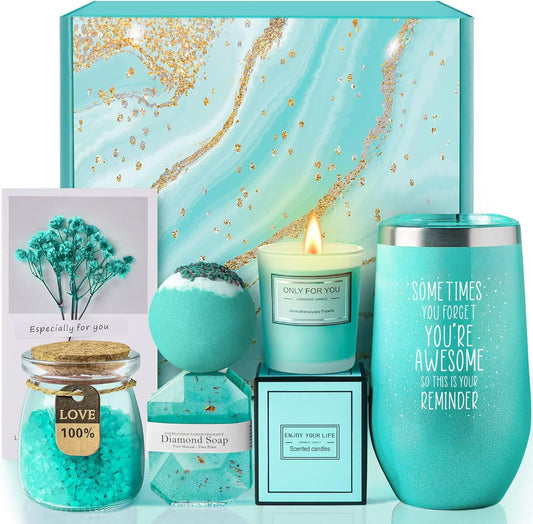 "Treat Yourself" Spa Gift Box – Inspirational Gardenia Set for Women